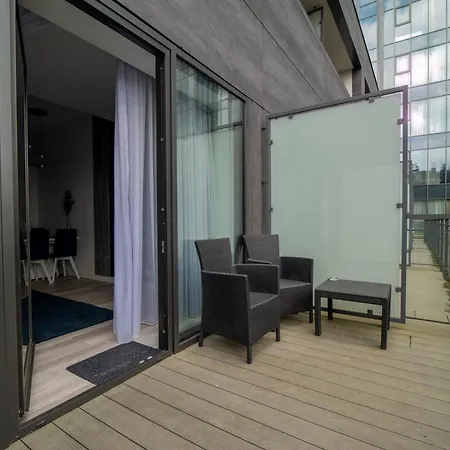 Apartmán Apartly - Hanza Tower Štetín