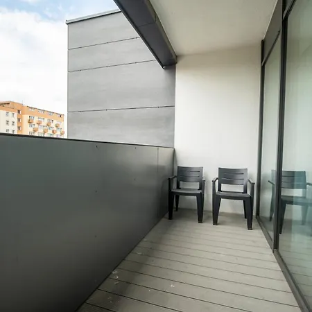 Apartmán Apartly - Hanza Tower Štetín