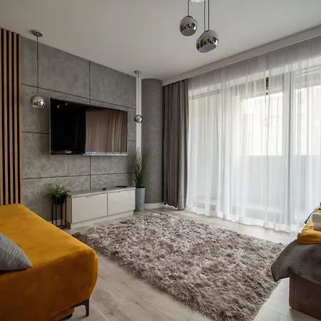 Apartmán Apartly - Hanza Tower Štetín