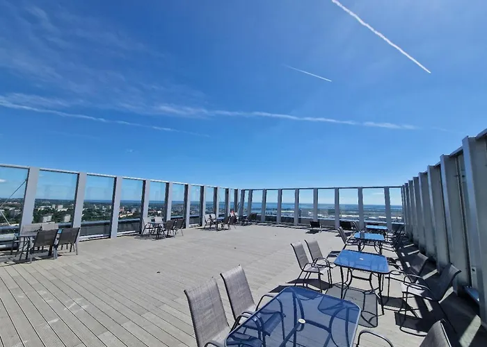 Apartmán Apartly - Hanza Tower Štetín