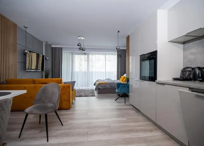 Apartly - Hanza Tower Apartmán Štetín