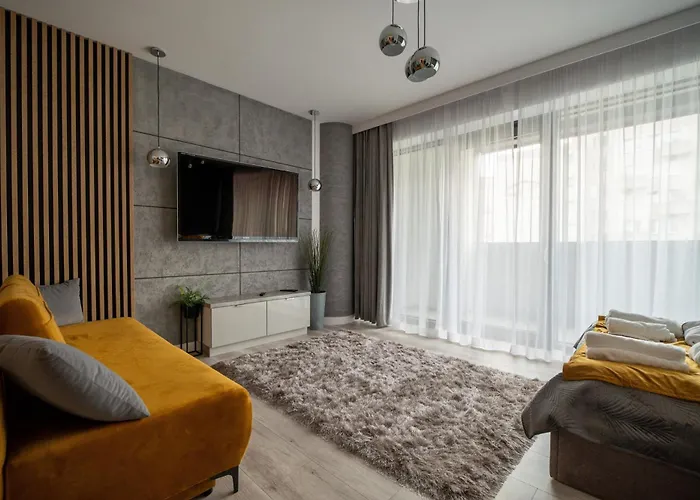 Apartmán Apartly - Hanza Tower Štetín