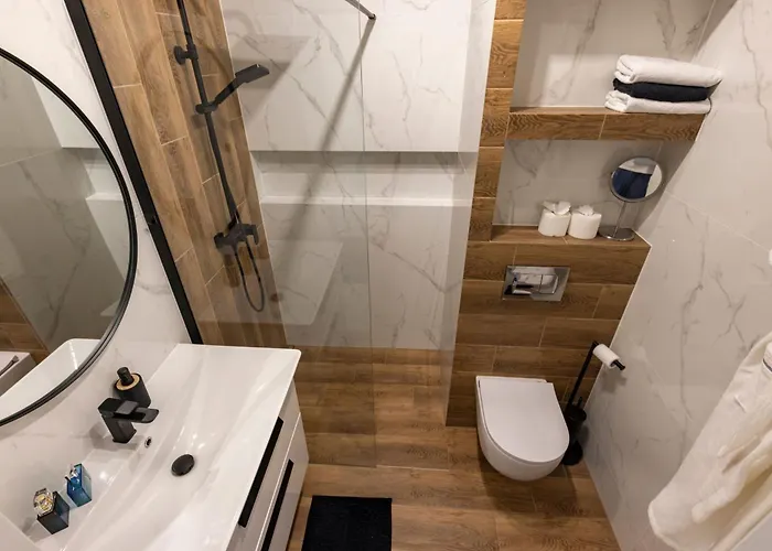 Apartmán Apartly - Hanza Tower Štetín